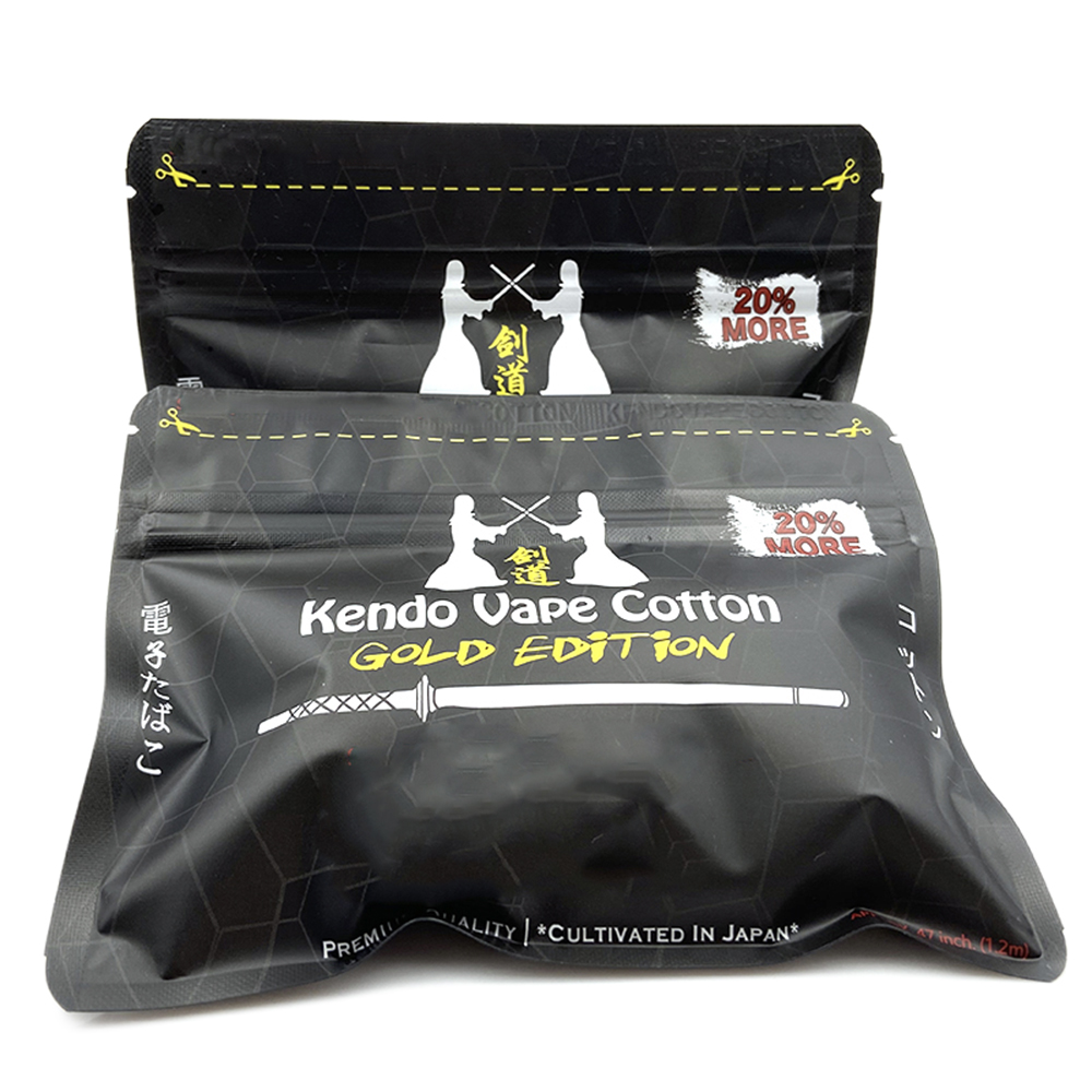 New Kendo Cotton Gold Edition  - огляд і ціна Vaping Goods