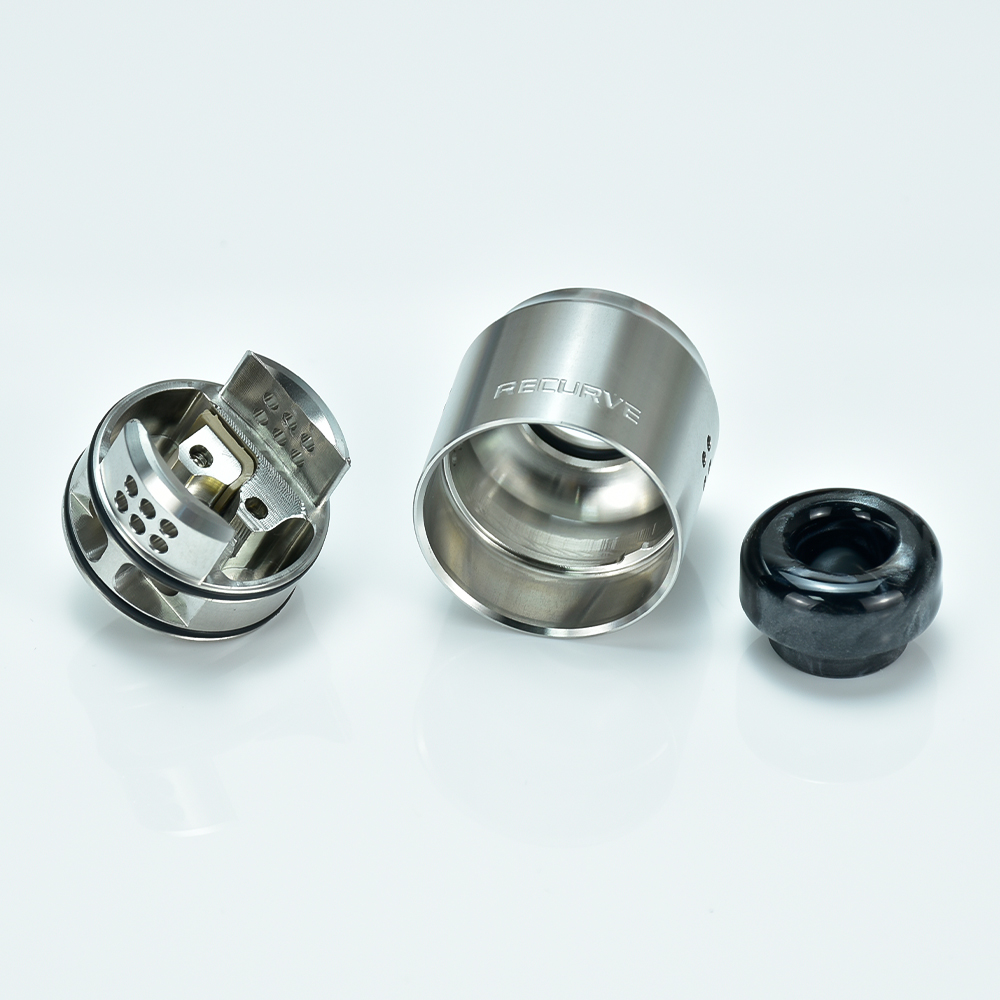 Recurve RDA 24mm rebuildable V - огляд і ціна Rda Atomizer Deck