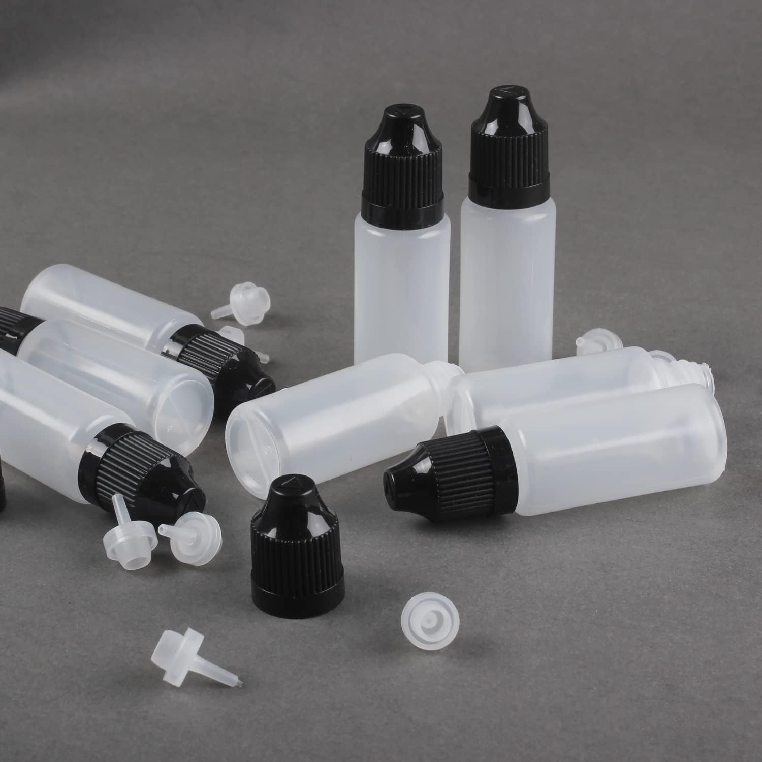 10Pcs  LDPE 15ml Thin Tip Drop - огляд і ціна Juice Bottle Dropper