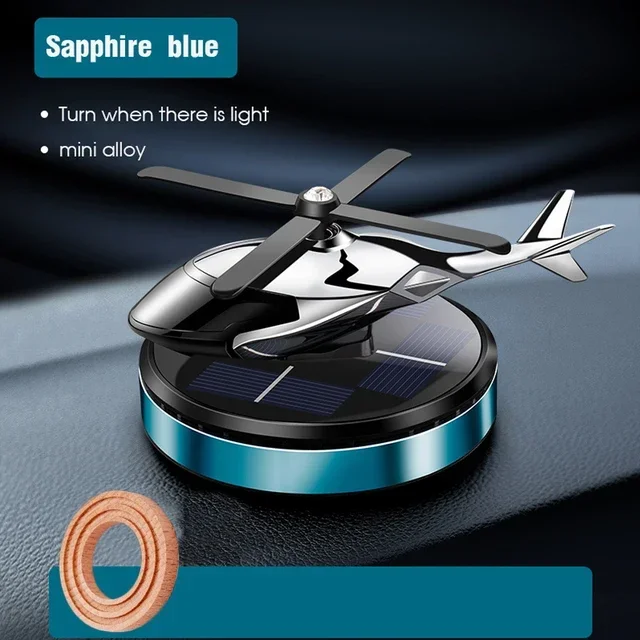 Car Air Solar Helicopter Decor - огляд і ціна Vape Decoration