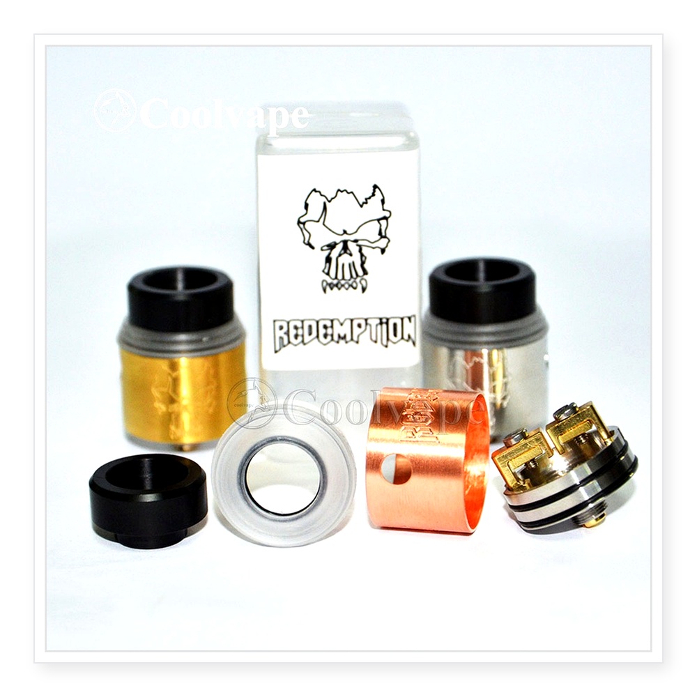 Coolvape 1:1 Redemption 24mm R - огляд і ціна Rda Atomizer Deck
