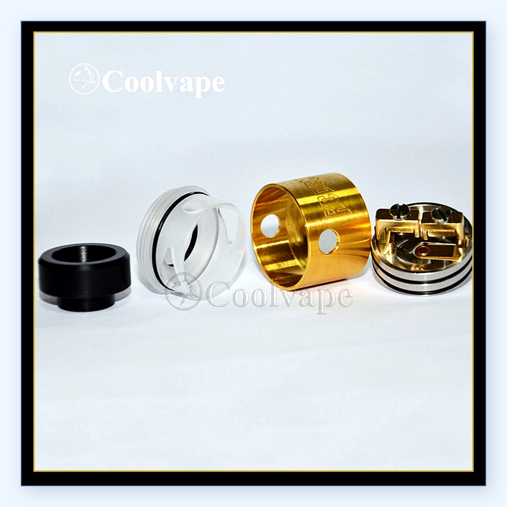 Coolvape 1:1 Redemption 24mm R - огляд і ціна Rda Atomizer Deck