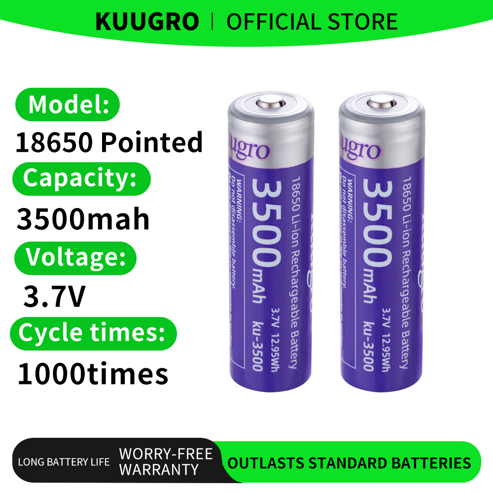 Kuugro Ku-3500 18650 Battery 3 - огляд і ціна Vape Battery 18650