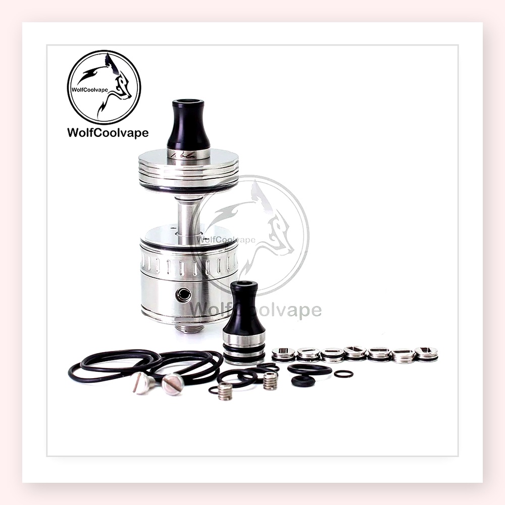 Wolfcool Vape NOLA RTA 22mm Si - огляд і ціна Vaping Air