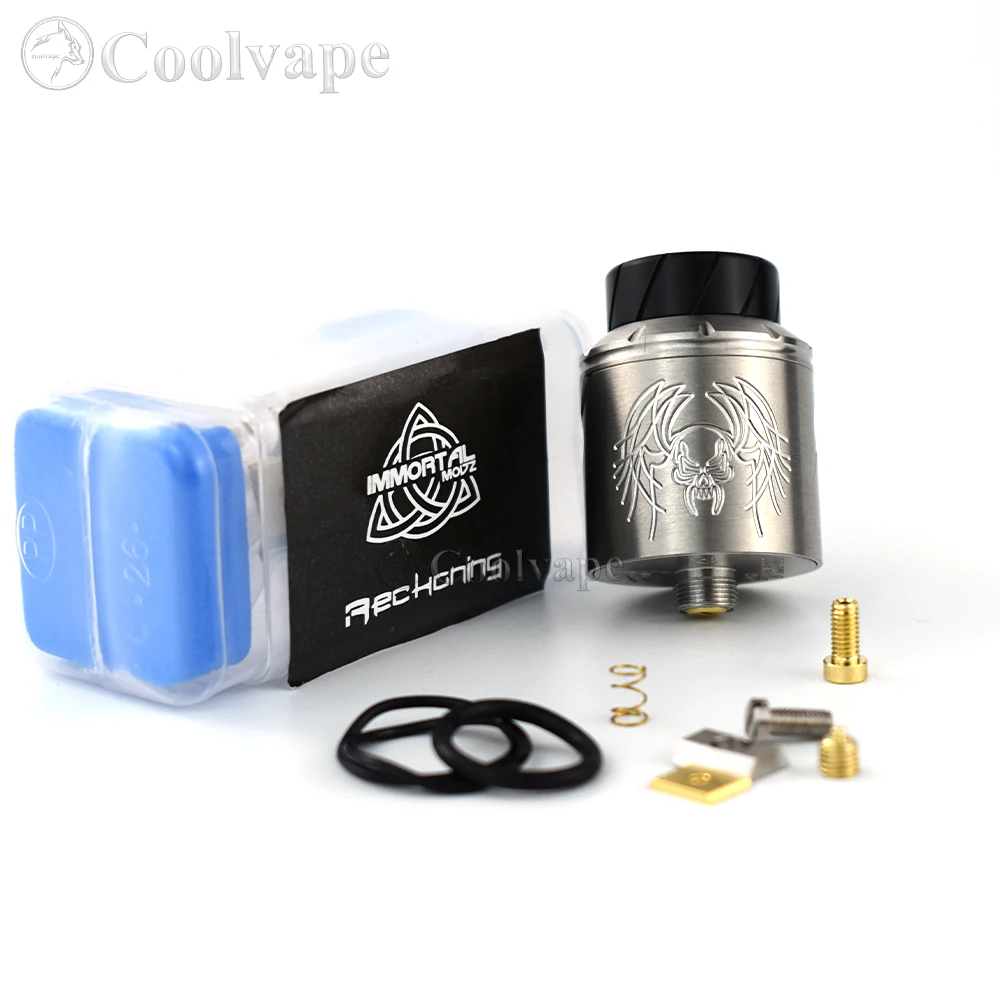 Wolfcoolvape Reckoning RDA Ato - огляд і ціна Rda Atomizer Deck